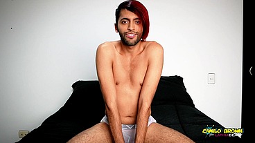 JOI Hot latin Camilo Brown guiding you to an amazing orgasm