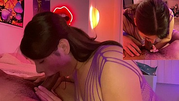 Sexy Latina Trans Girl Alexa Scout Flip Fucks with Hung Bubble Butt Stud