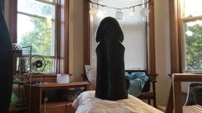 Anal Fun - 2016.6.15 (daytime fun) - Daytime living room anal fun #1 - June 2016 | Huge stump dildo