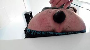 Self Anal Fisting Bathroom Amateur