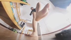 VR360 ERER POV toe fetish crush