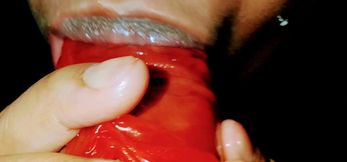 The Sloppy Fruit Roll up Eater!!