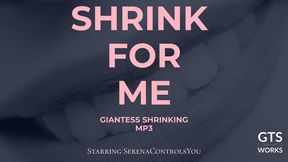 She Counted Him to Nothing — Giantess Shrinking JOI Audio Scale Descent Domme by GTS Works