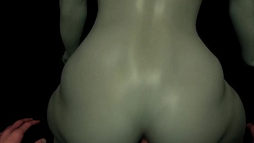 POV Robot Girl Strip tease
