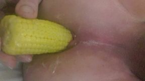 I love corn in me as much as I love cock in me