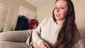 Your Naughty Stepsis Is a Real Cock Whore! Pillow Humping Just Won&#039;t Cut It This Time!
