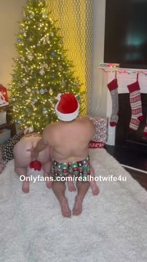 Wife shares husband with the nanny for Christmas (yes she really is our nanny)