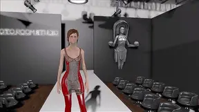 Sexy Teen In Fallout 4 Latex Outfit Gets Cute Anime Action