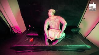 Horny Axel Abysse Feeds His Fuckhole With Strawberry