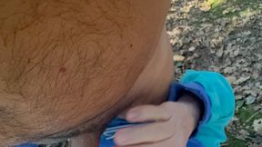 Fuck stranger in the woods is the best sex