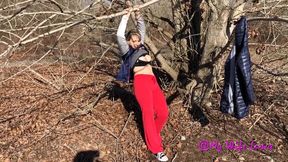 photoshoot at the river and double fuck with luna