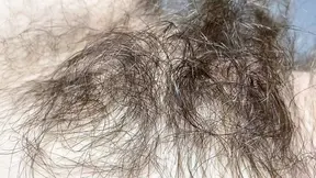 10 minuten van harige kut bewondering enorme struik close-up