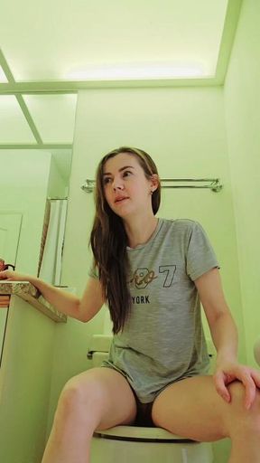 Toilet slave is always around.