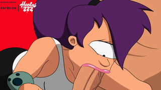 LEELA DEEPTHROATING SHAFT FUTURAMA PORNOGRAPHY
