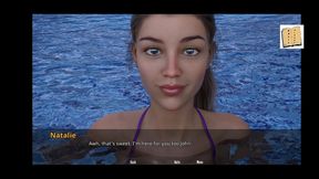 Rachael's Seductive Swimwear Show in 3D Hentai Adventure