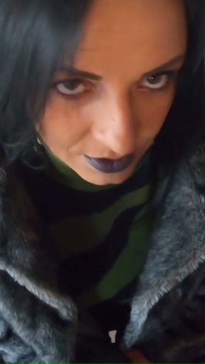 Bathrobe MILF Hair Drying And Brushing Blowjob With Cum In My Hair   Clip 2