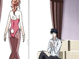 Excited Neighbour Despairing to Gulp My Cum - Anime