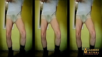 ALEJANDRO MISTRAL baile fetiche sexy erotico en calzoncillos