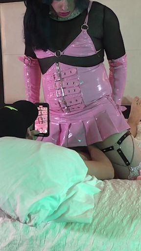 Fucking Sexy Sissy in Chastity - Compilation 2