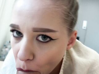 mother I'd like to fuck Step mama wanna stay charming and get facial cum by step son