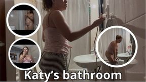 Bathroom fetish 4: This is how I woke up today, scratching my nose, yawning, sleepy, peeing, showering, brushing my teeth