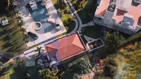 Hot Latina milks her tiny tits in a mansion