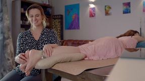 Weronika Lick And Tickle Lisa On Table Full