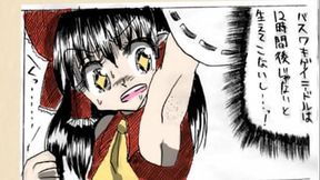 Reimu vs Tragi Mizuhashi – Touhou Anime Girls Get Wild With Hair & Armpits