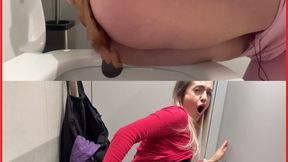 Two toilet slaves with Sara and Angie wmv