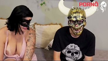 Cuckold husband watches his wife get fucked in the Spartan Arena