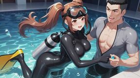 Scuba Fantasies #3: Confessions of a Deep Dive Temptress