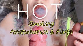 HYPER HOT : Smoking, farting and masturbation POV