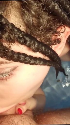 Lucifera Gives Me an Amazing Blowjob with Her Split Tongue