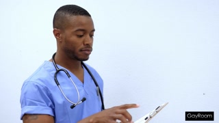 Doctor Uses BBC To Give A Rectal Exam