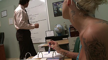 The Professor Wants To See Delta White's Huge Tits