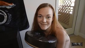 Seductive Samantha Reigns Tempts Charles Dera &amp_ Gets The Big Cock She'_s Craving, Gets Facial - MOFOS