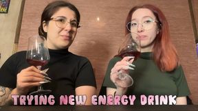 Trying new energy drink flavors. Spoiler: It was disgusting.