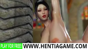 Fantasy Goddess Surrenders to Massive Cocks Fiery Passion