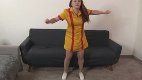 Waitress Gets Magic Stuck on Couch2