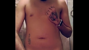 Jerking off in the shower till I cum then I keep going until I squirt
