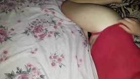 Mamada de calcinha vermelha