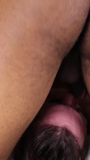 Qos Trade Rimjob and Face Fuck for a Creampie