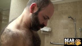 BEARFILMS Troy Mcnastee And Machael Johnsons Bathroom Hookup