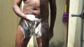 Hot Tamil Cock Man Soap Massage to Release Cum