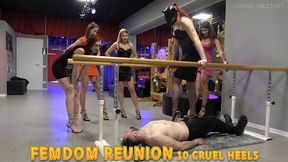 LADY SCARLET - FEMDOM REUNION 10 CRUEL HEELS hd