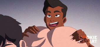 Twink Top Destroyed by Hunk Roommate’s Monster Load