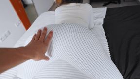 miss savage s sloppy blowjob with cumshot on tits