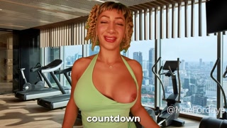 JOI Gooner Pump ENCOURAGEMENT at hotel Gym