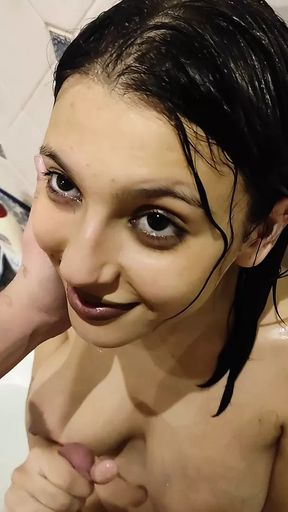 Spectacular titfuck for a beautiful innocent teen