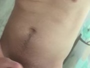 Uncut Cock in the Shower, Jerk and Cum! Miss My Tongue :(